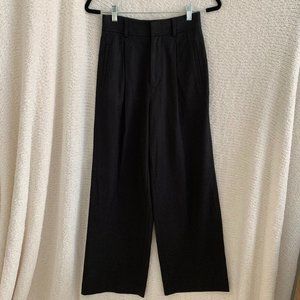 Everlane The Way-High Drape Pant Black